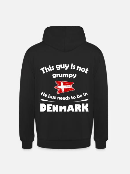 Home in Denmark - Unisex Hoodie - black