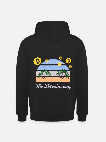 The path to Bitcoin - Unisex Hoodie - black