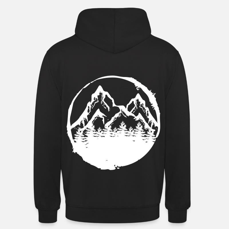 Wald Baum Förster Geschenk - Unisex Hoodie - Schwarz