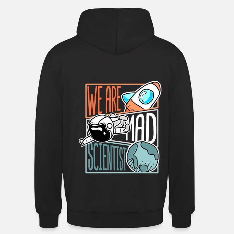 Nous sommes scientifique astronaute cadeau Rocket Science - Sweat-shirt à capuche unisexe - noir