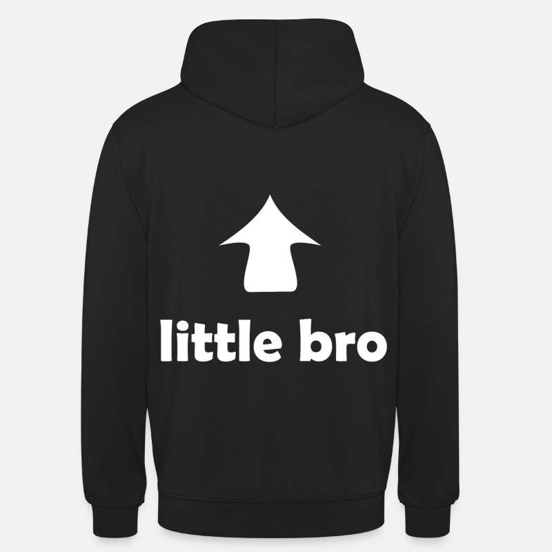 Pour le petit frère - Sweat-shirt à capuche unisexe - noir