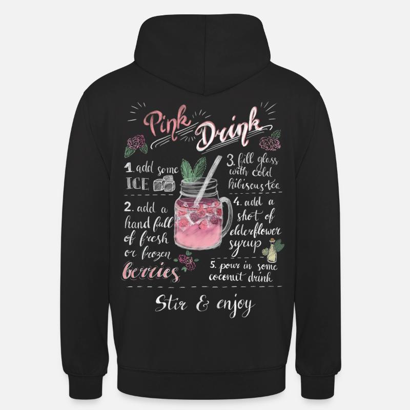 Pink Drink - Unisex Hoodie - Schwarz