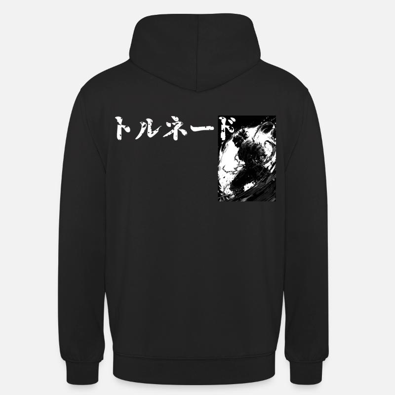 Tornado Samurai - Unisex Hoodie - Schwarz