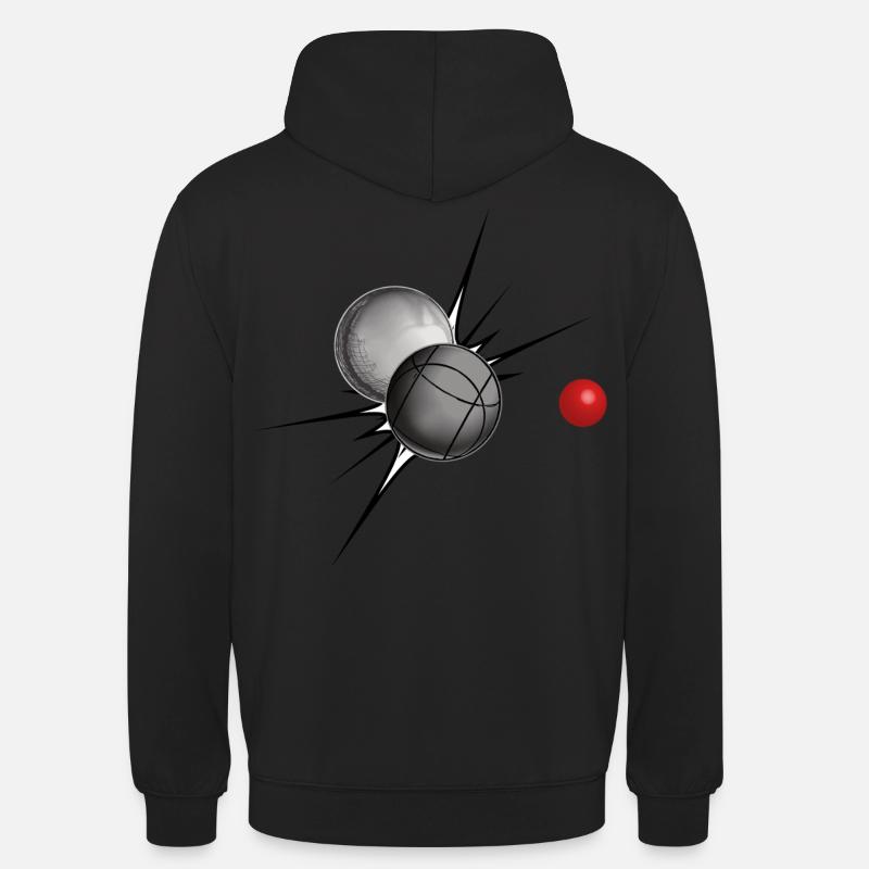 Boule bollar au fer - Luvtröja unisex - svart