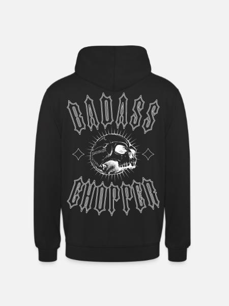 BADASS CHOPPER - Unisex Hoodie - Schwarz