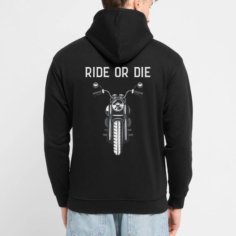 Reite oder stirb Unisex Hoodie