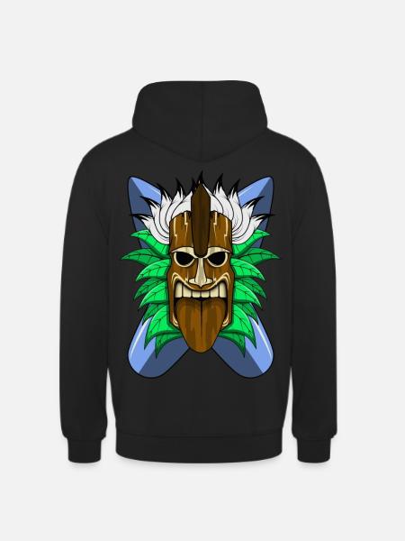 TIKI mask - Unisex Hoodie - black