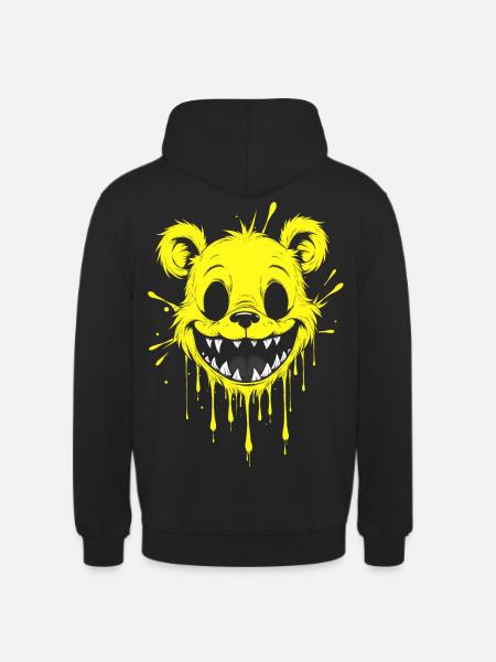 Baer Face - Unisex Hoodie - Schwarz