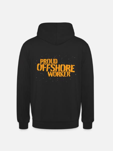 Proud Offshore Worker - Unisex Hoodie - Schwarz