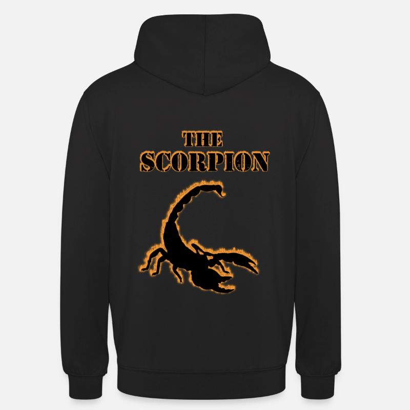 Skorpion Sternzeichen Geschenk - Unisex Hoodie - Schwarz
