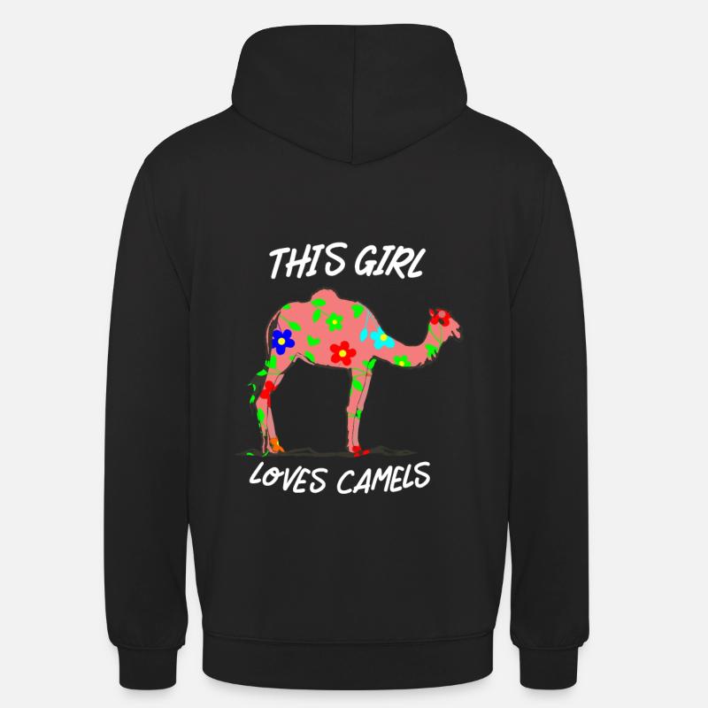 Kamel - Unisex Hoodie - Schwarz