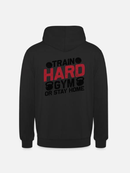 Training Fitness Sport - Unisex Hoodie - black