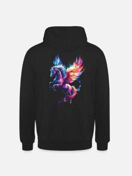 Pegasus - Unisex Hoodie - Schwarz