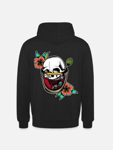 Ice contact - Unisex Hoodie - black