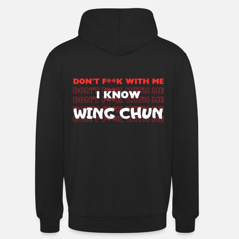 Ich beherrsche Wing Chun - Unisex Hoodie - Schwarz