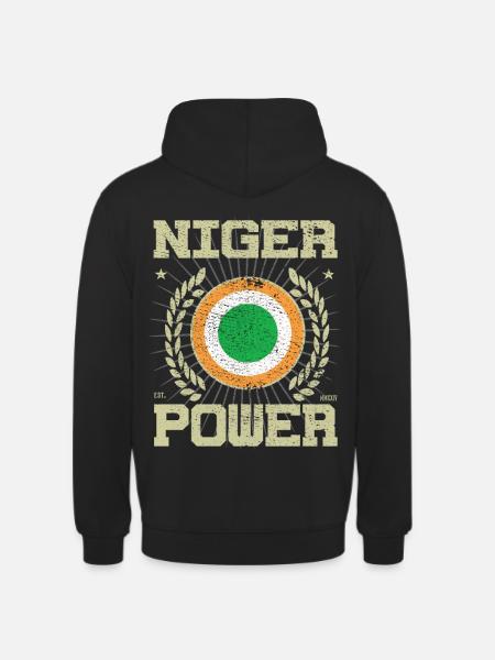 Cool Niger Design - Unisex Hoodie - black