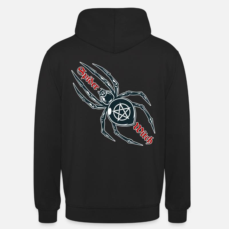 Spiderwitch Penta - Unisex Hoodie - Schwarz
