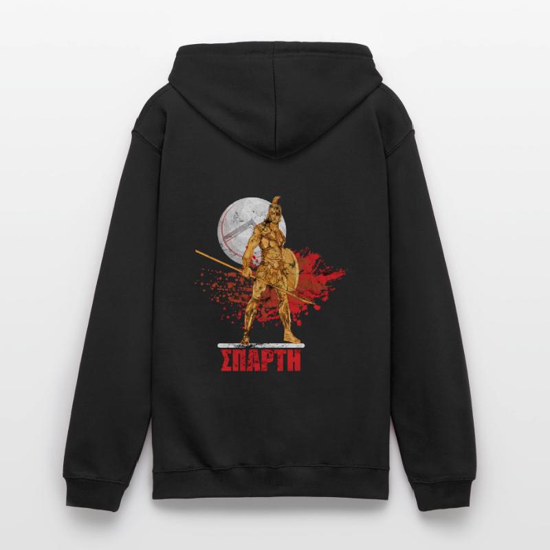 Bouclier Lambda Sparta Warrior Sweat-shirt à capuche unisexe