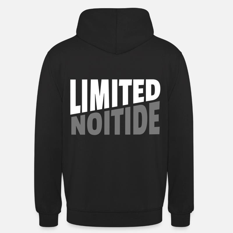 ÉDITION LIMITÉE - Sweat-shirt à capuche unisexe - noir