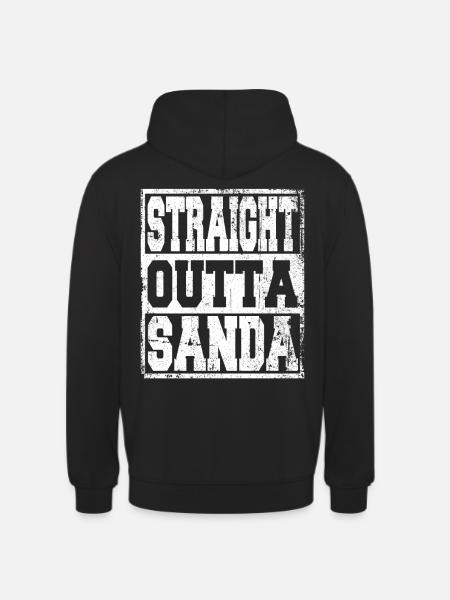 Sanda saying funny - Unisex Hoodie - black