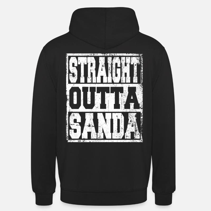 Sanda Spruch lustig - Unisex Hoodie - Schwarz