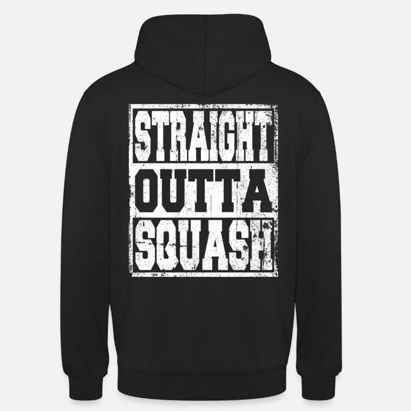 Squash saying funny - Unisex Hoodie - black