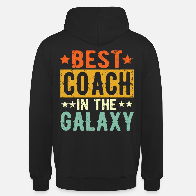 Bedste coach nogensinde Coach Gift - Hættetrøje unisex - sort