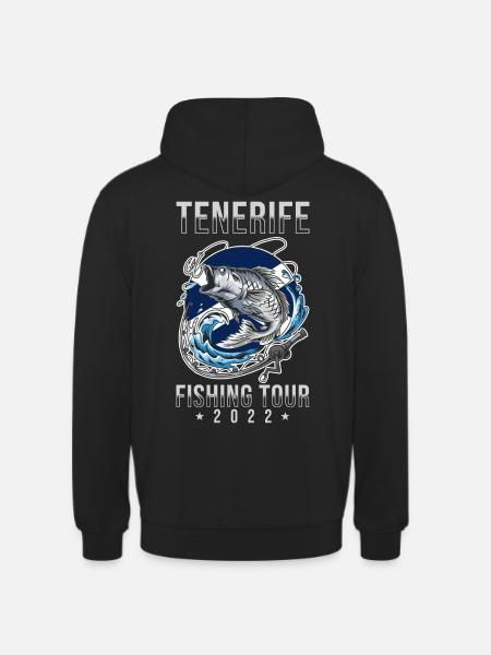 Angeltour Teneriffa 2022 - Unisex Hoodie - Schwarz