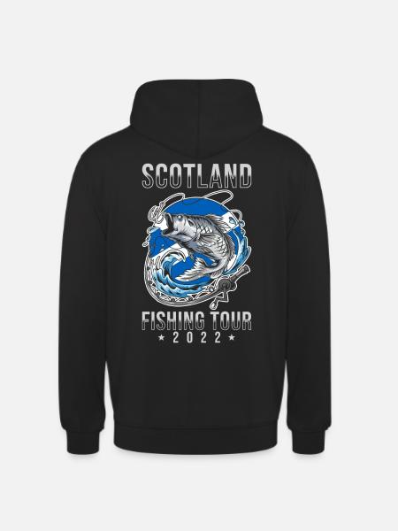 Fishing Trip Scotland 2022 - Unisex Hoodie - black