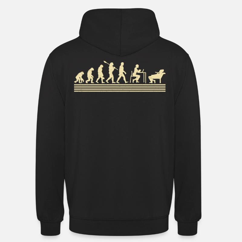 School psychologist evolution - Unisex Hoodie - black