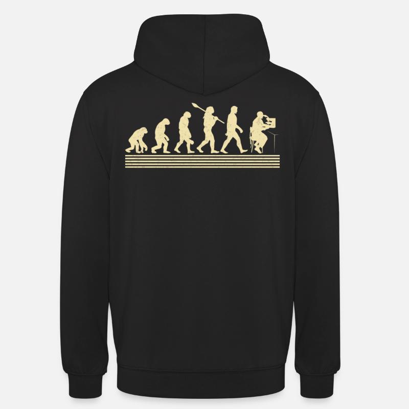 Évolution épidémiologique - Sweat-shirt à capuche unisexe - noir