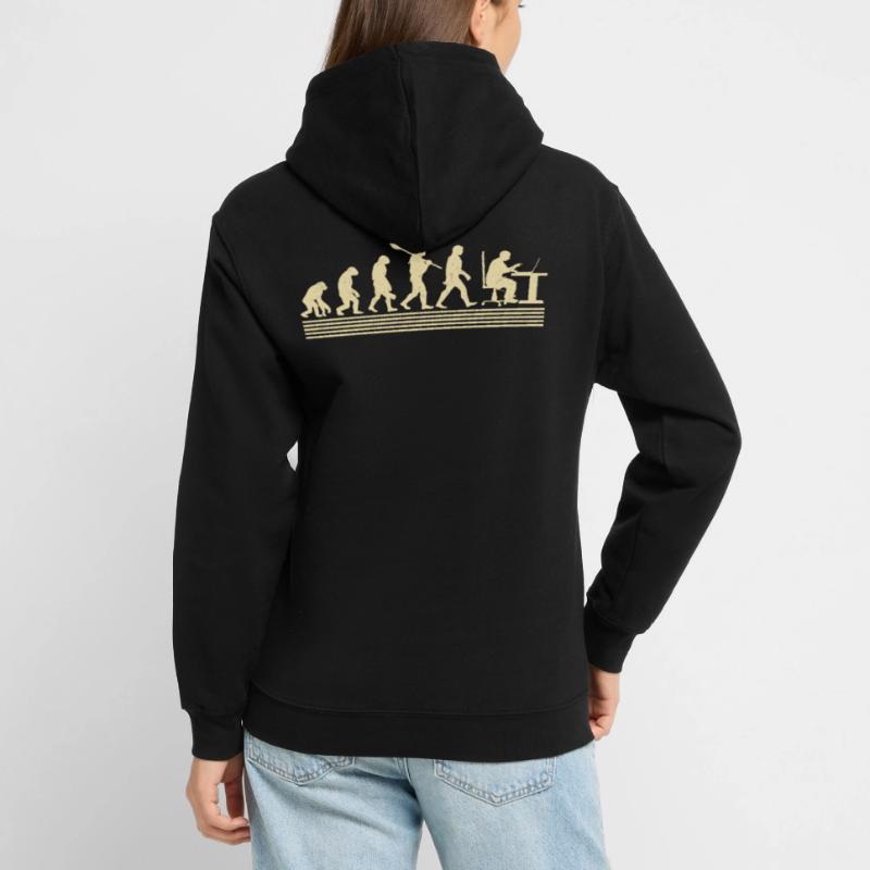 Évolution du programmeur informatique Sweat-shirt à capuche unisexe