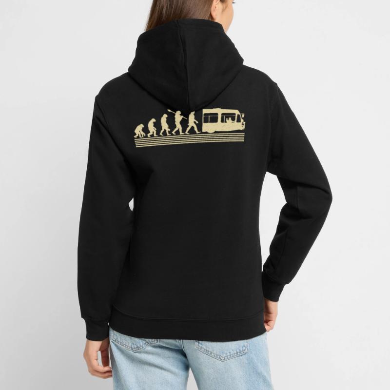 Busfahrer-evolution Unisex Hoodie