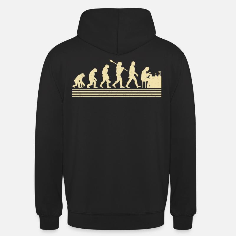 Chemiker-evolution - Unisex Hoodie - Schwarz