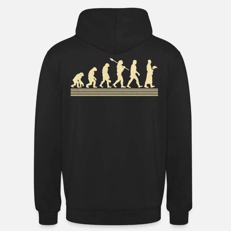 Kellner-evolution - Unisex Hoodie - Schwarz