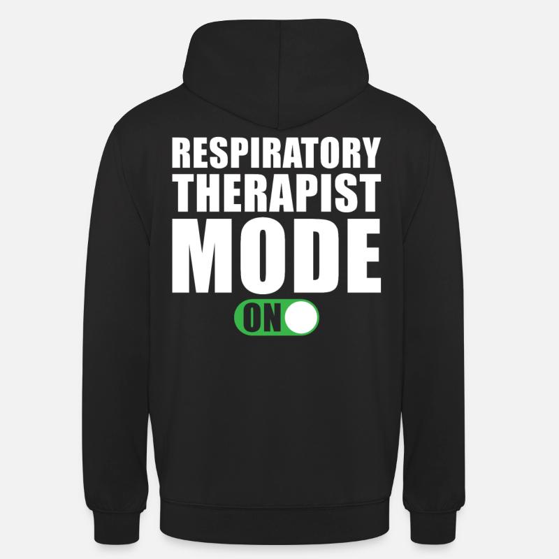 Mode inhalothérapeute An - Sweat-shirt à capuche unisexe - noir
