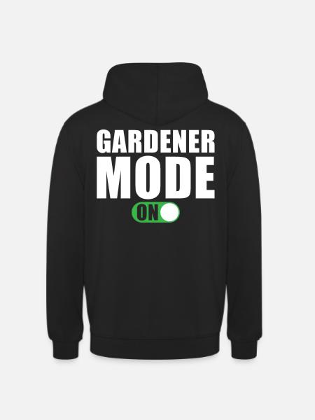 Gärtner Modus Ein - Unisex Hoodie - Schwarz