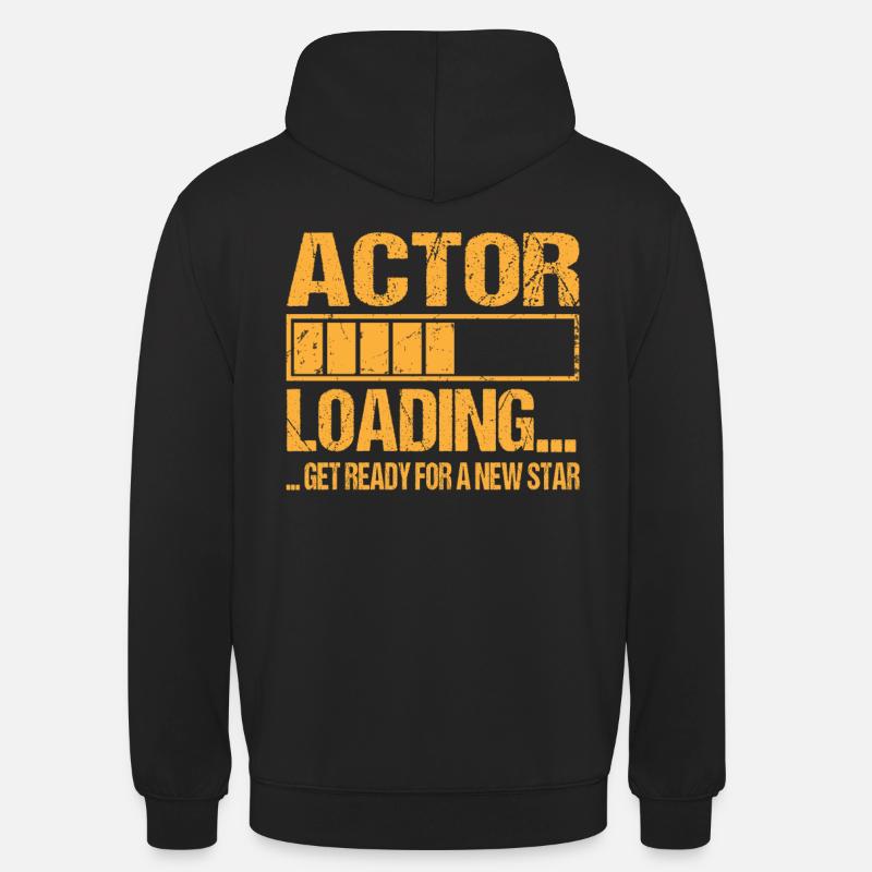 Schauspieler loading Schauspieler Ausbildung - Unisex Hoodie - Schwarz