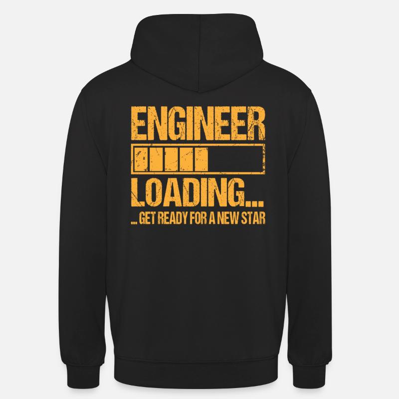 Engineer loading Engineer Training - Unisex Hoodie - black