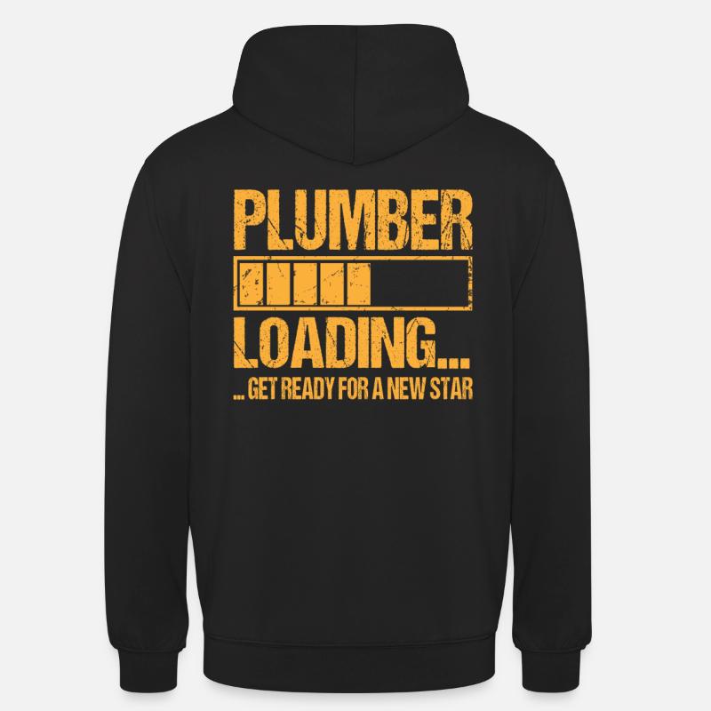 Klempner loading Klempner Ausbildung - Unisex Hoodie - Schwarz