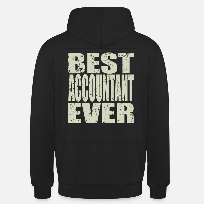 Best Buchhalter ever Buchhalter Geschenk - Unisex Hoodie - Schwarz