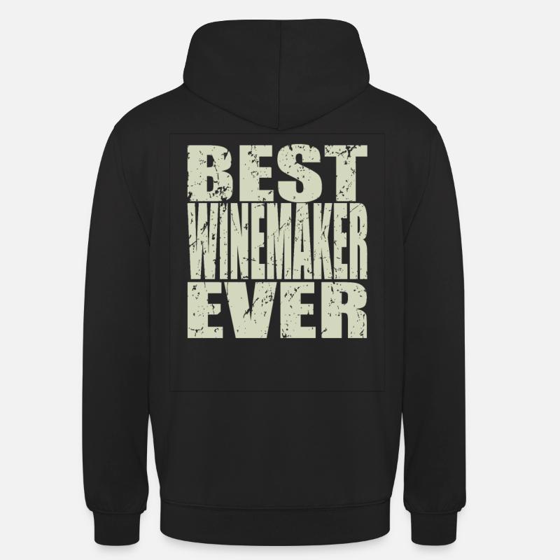 Best Winzer ever Winzer Geschenk - Unisex Hoodie - Schwarz