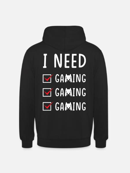 Gaming Gaming Gaming - Unisex Hoodie - black