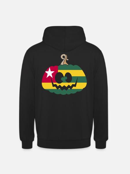 Hungary Halloween Pumpkin - Unisex Hoodie - black