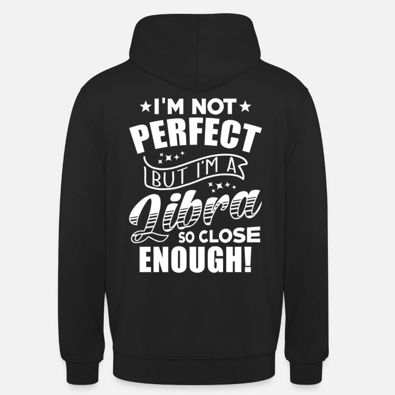 Libra Zodiac Sign Gift Libra - Unisex Hoodie - black