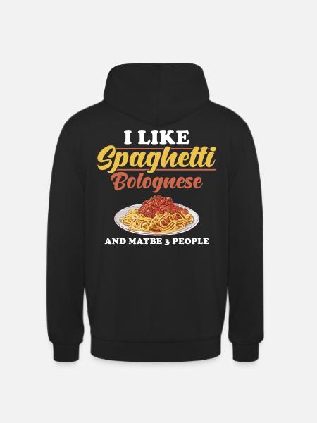 Spaghetti Bolognese - Unisex Hoodie - black