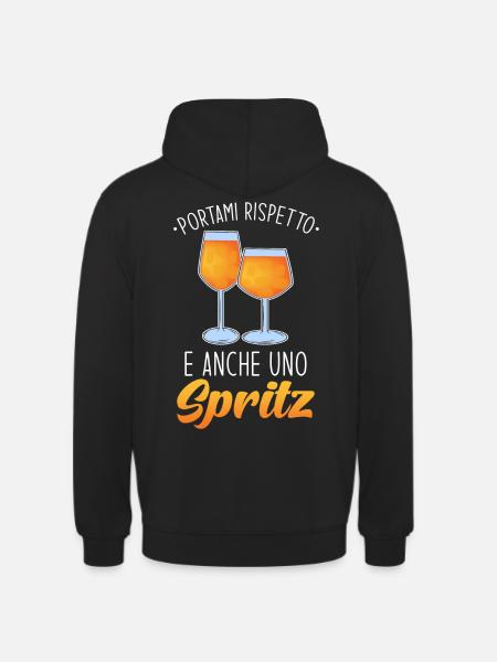 Spritz Cocktail Italien - Unisex Hoodie - Schwarz