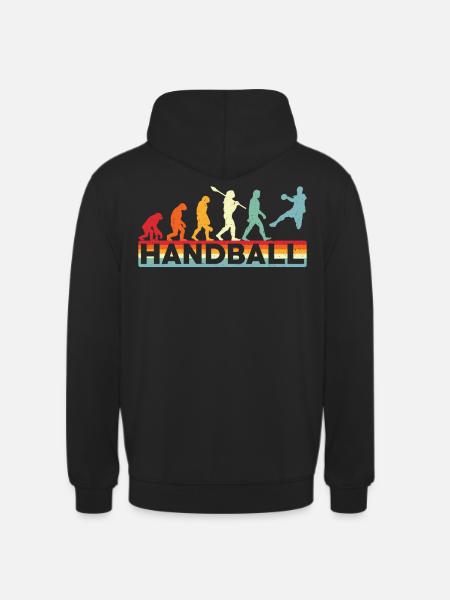 Handball Evolution Handball - Sweat-shirt à capuche unisexe - noir