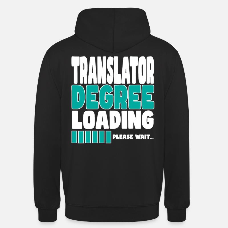 Translator invites training - Unisex Hoodie - black
