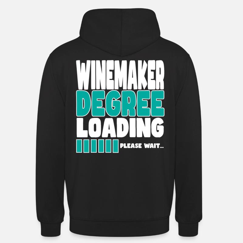 Winemaker invites training - Unisex Hoodie - black